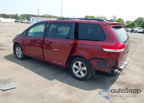 2014 Toyota Sienna Le V6 8 Passenger from USA, damaged, VIN 5TDKK3DC6ES417507
